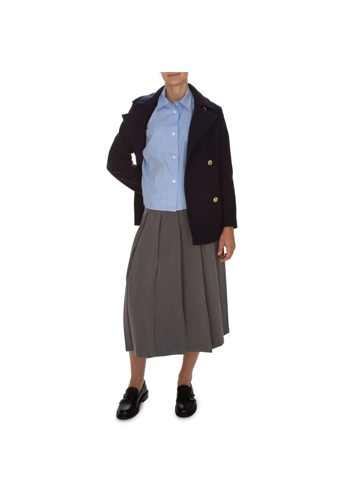 KARTIKA | CAPPOTTO DOPPIOPETTO BLU Prezzo basso