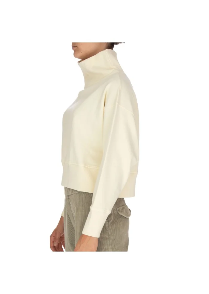NOUMENO CONCEPT | MAGLIONE COLLO ALTO BIANCO PANNA ACQUISTA ORA