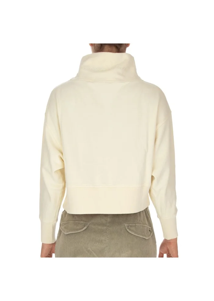 NOUMENO CONCEPT | MAGLIONE COLLO ALTO BIANCO PANNA ACQUISTA ORA
