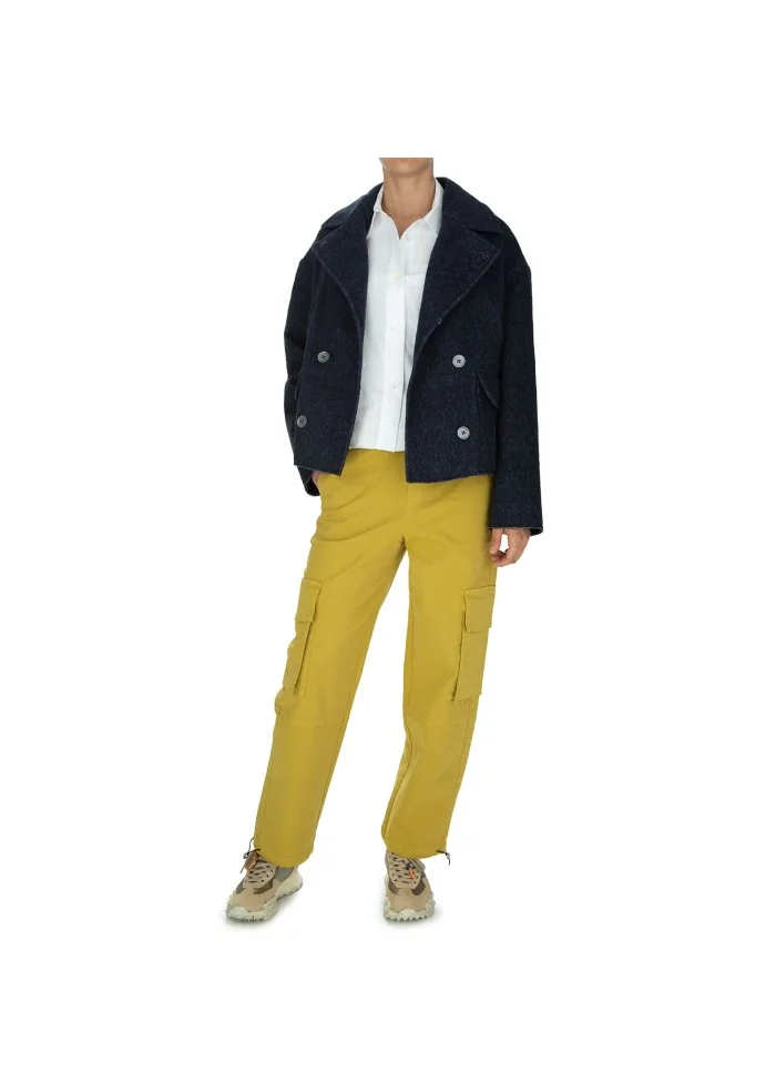 NOUMENO CONCEPT | PANTALONI CARGO VERDE Promozione temporanea