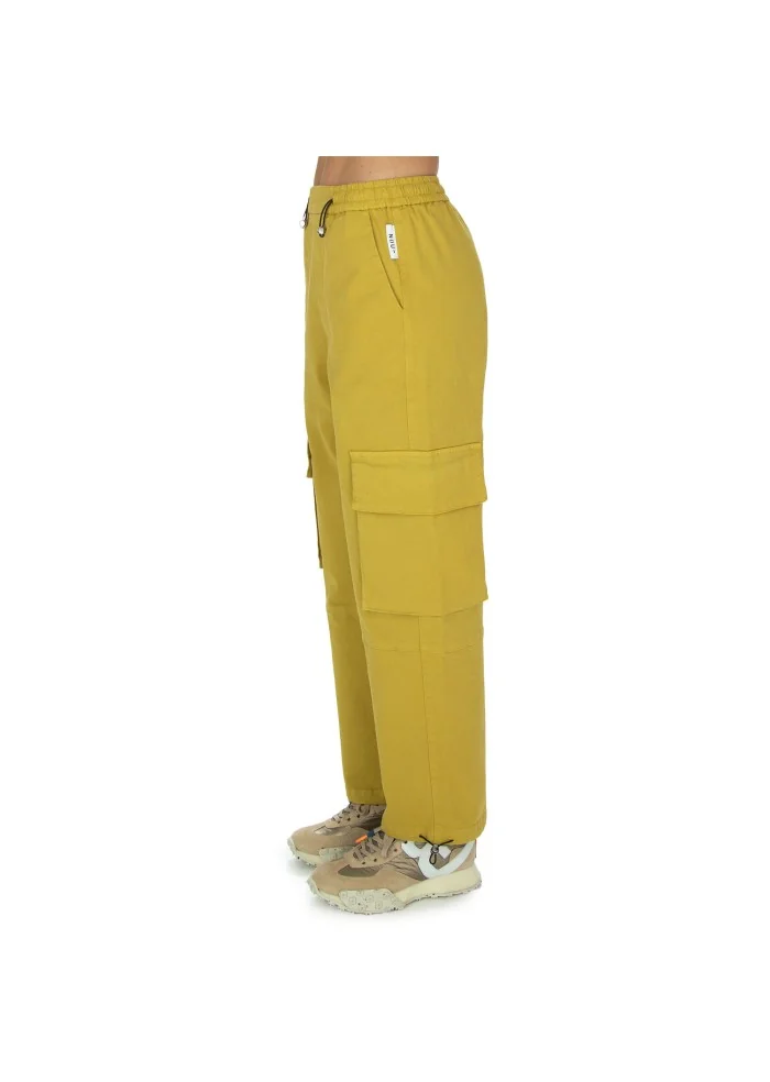 NOUMENO CONCEPT | PANTALONI CARGO VERDE Promozione temporanea