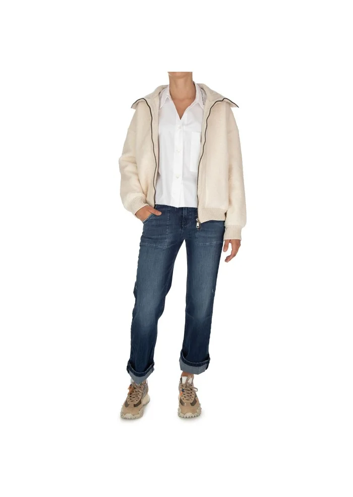 NOUMENO CONCEPT | JEANS VITA ELASTICA BLU Fino al 50% di sconto