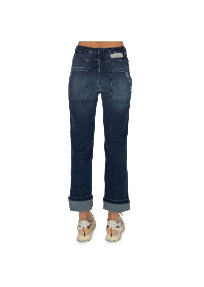 NOUMENO CONCEPT | JEANS VITA ELASTICA BLU Fino al 50% di sconto