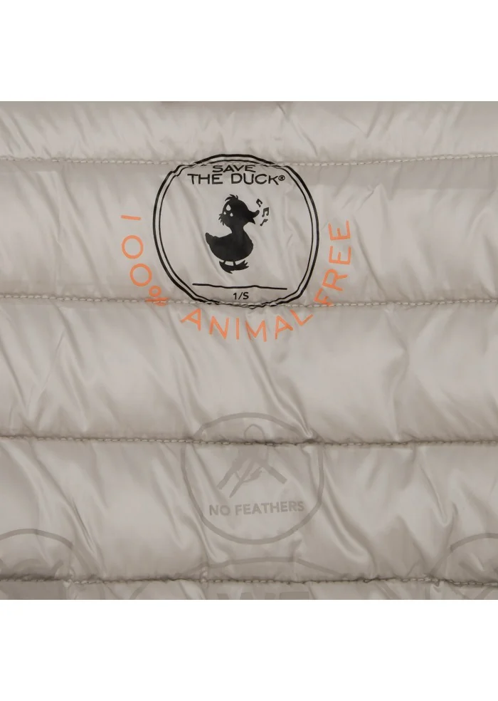 SAVE THE DUCK | GILET PIUMINO IRIS19 LYNN BEIGE Only for today