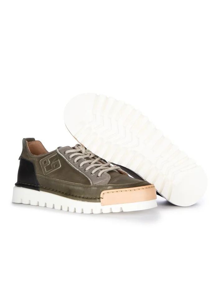 BNG REAL SHOES | SNEAKERS LA PATCH MILITARE VERDE Fino al 55% di sconto