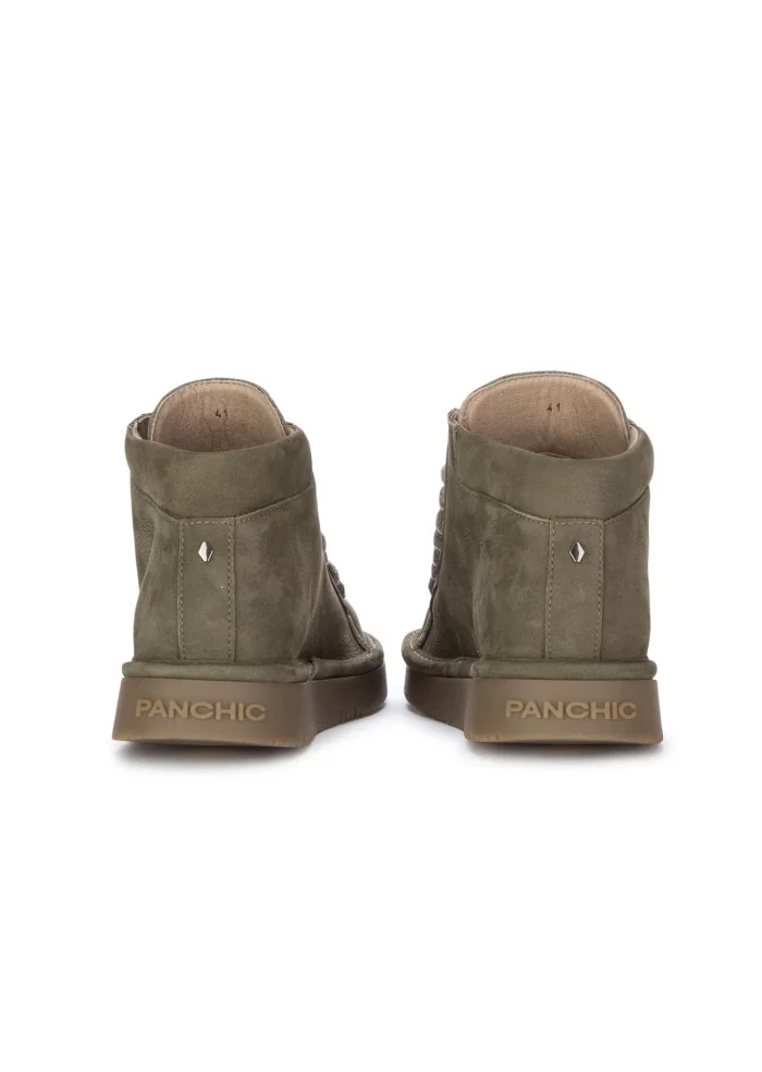 PANCHIC | SNEAKERS ALTE PELLE VERDE Trasporto libero internazionale