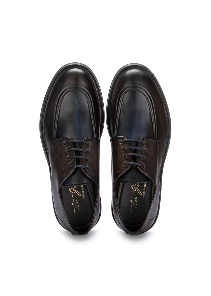 TON GOUT | SCARPE ALLACCIATE MAGICA MARRONE BLU Promozione