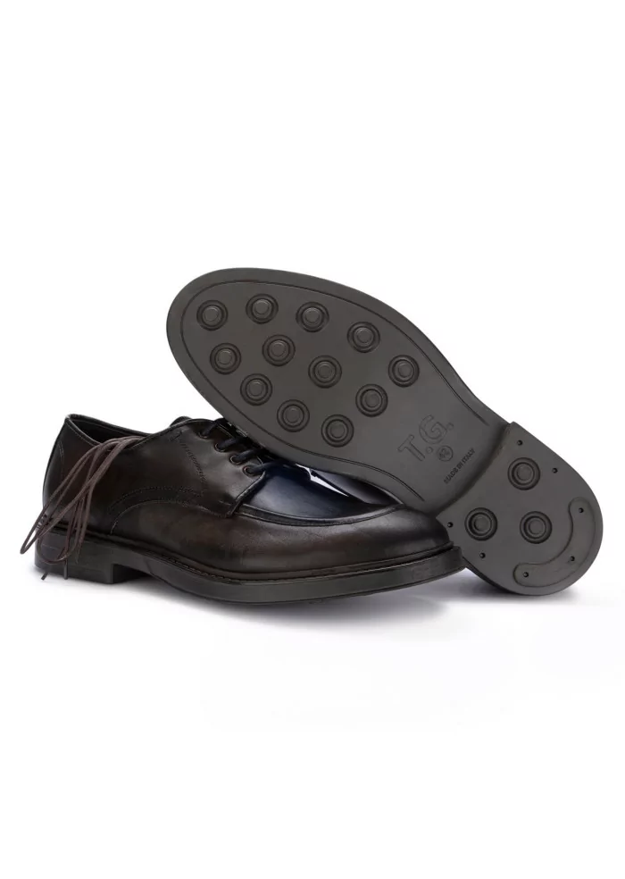 TON GOUT | SCARPE ALLACCIATE MAGICA MARRONE BLU Promozione