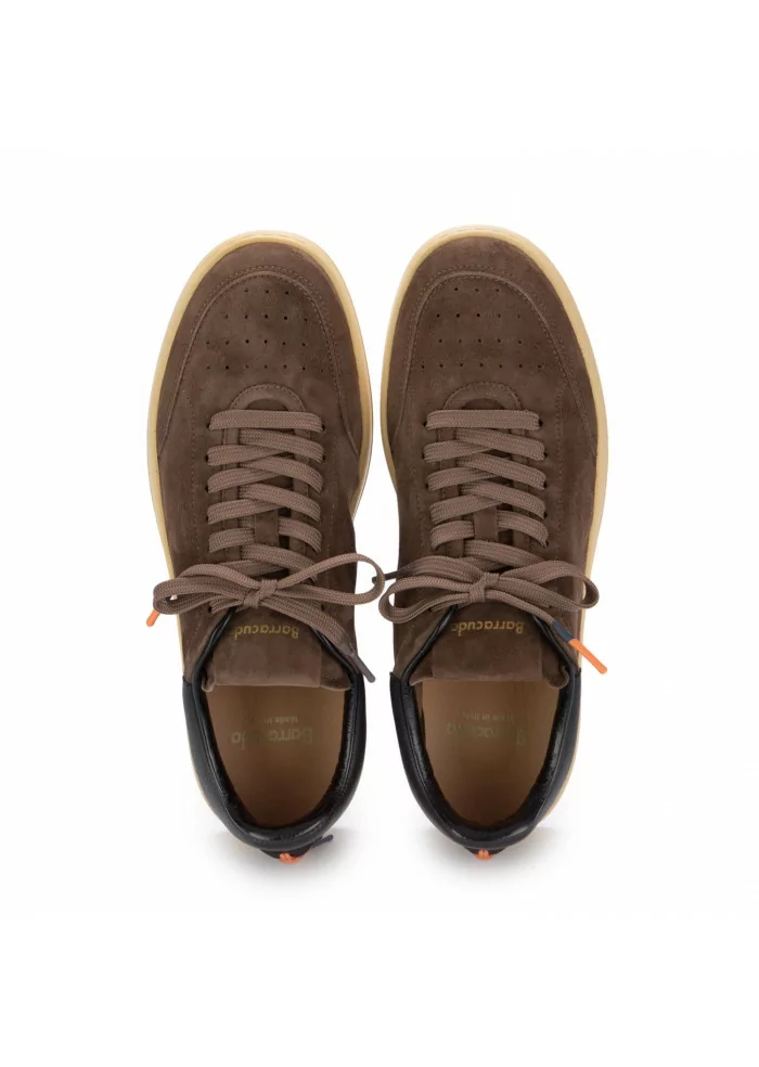 BARRACUDA | SNEAKERS GUGA PELLE SCAMOSCIATA MARRONE Spedizione Gratuita