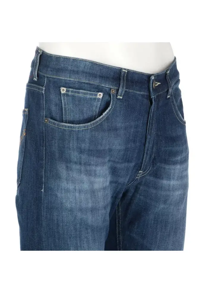 DONDUP | JEANS DIAN CARROT SLIM FIT BLU Fino Al -60%