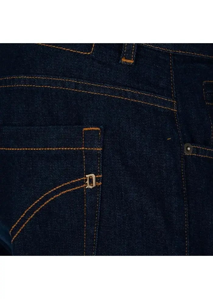 DONDUP | JEANS GEORGE SLIM FIT BLU SCURO Shopping Online