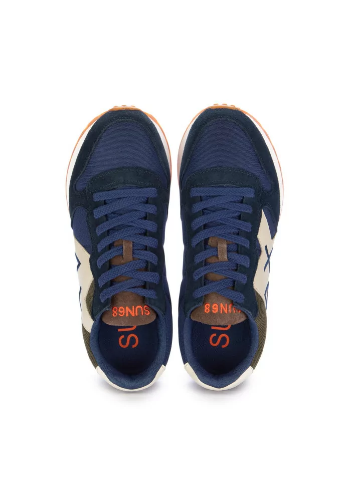SUN68 | SNEAKERS JAKI WINTER CAMOSCIO NYLON BLU SCURO Sconto di tempo limitato