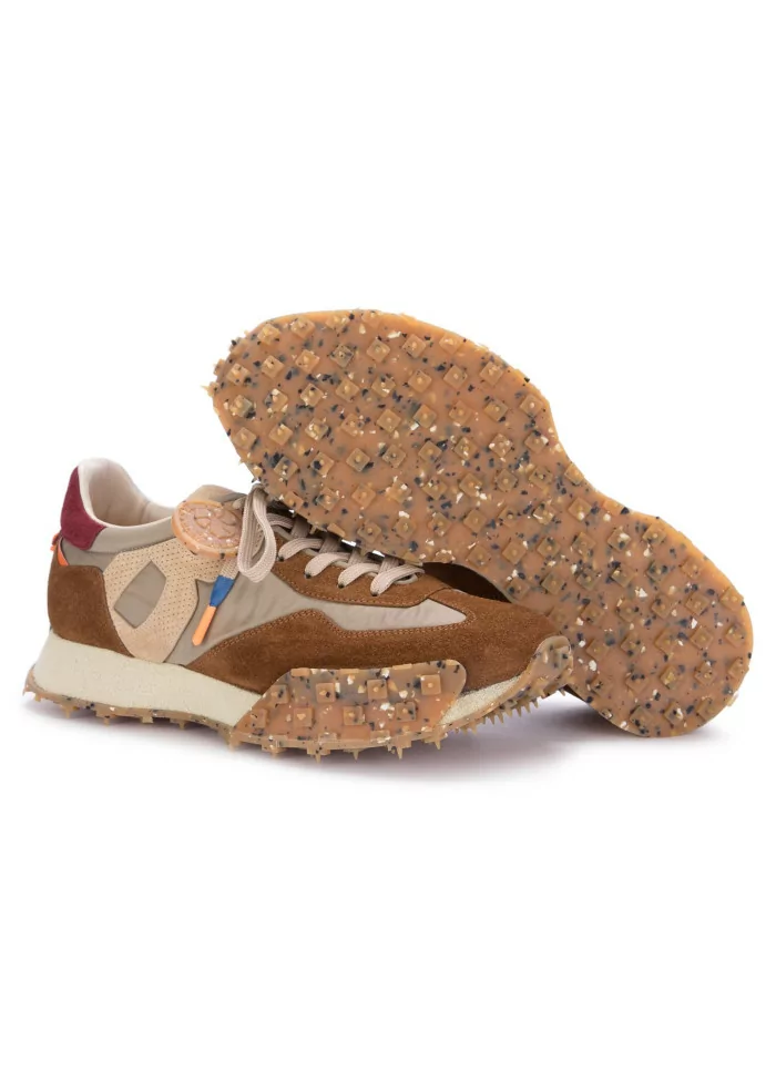 BARRACUDA | SNEAKERS CAMOSCIO NYLON MARRONE TORTORA Flash Sale