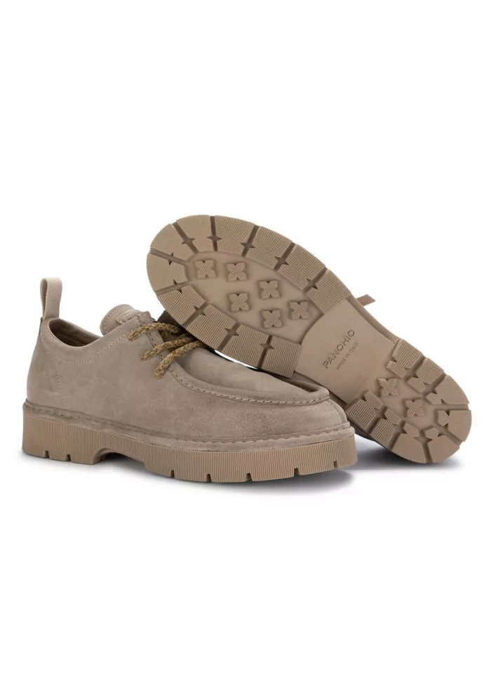 PANCHIC | SCARPE BASSE CAMOSCIO GRIGIO TORTORA Black Friday