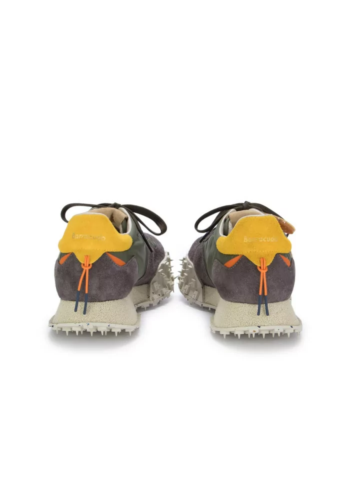 BARRACUDA | SNEAKERS CAMOSCIO NYLON GRIGIO VERDE Cyber Monday
