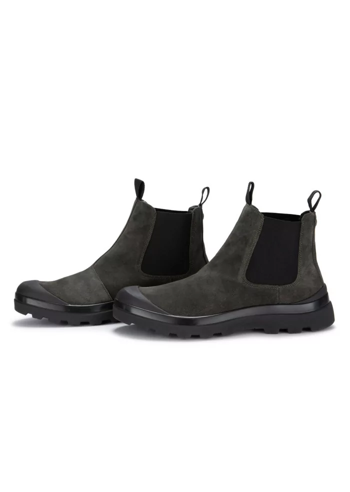 PANCHIC | STIVALETTI CHELSEA CAMOSCIO GRIGIO SCURO Offerta Giorno del Papà