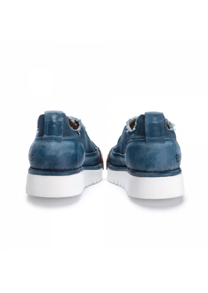BNG REAL SHOES | SNEAKERS "LA JEANS" CANVAS BLU Offerta migliore