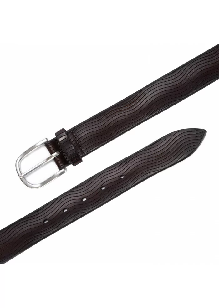 ORCIANI | CINTURA ONDA BULL SOFT MARRONE Online Outlet