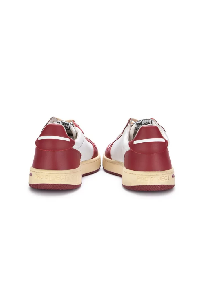 PRO 01 JECT | SNEAKERS P7BM PELLE BIANCO ROSSO Nuovi prodotti