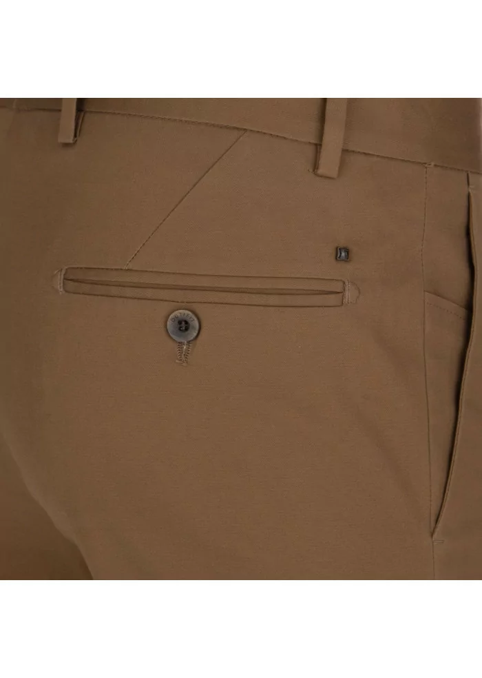 OUT/FIT | PANTALONI SOLDI COTONE MARRONE TABACCO Ritorno libero