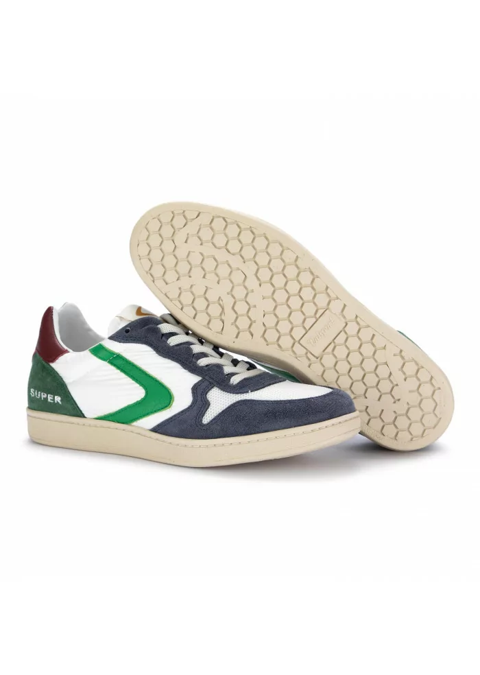 VALSPORT 1920 | SNEAKERS SUPER NYLON MESH BIANCO BLU VERDE 50% di sconto con spedizione gratuita
