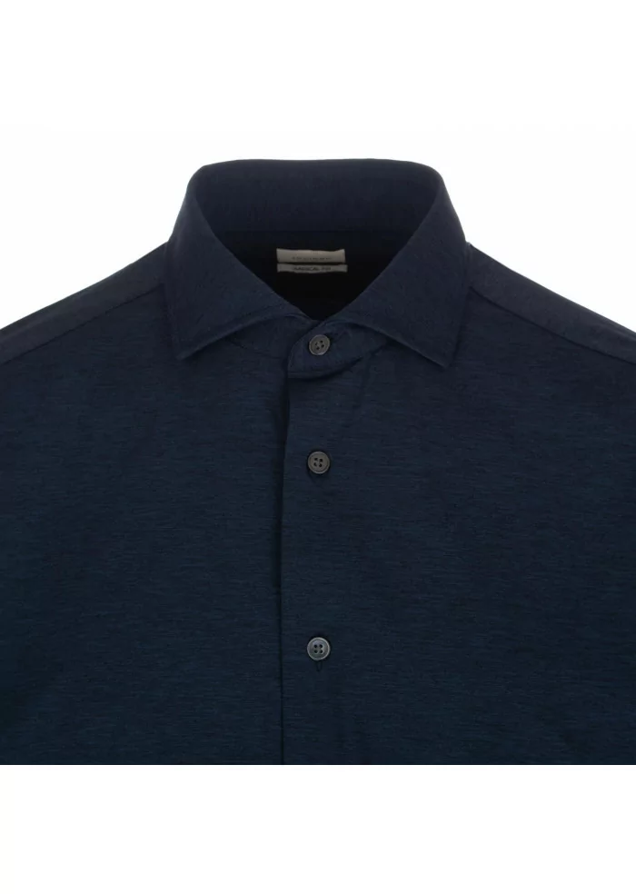 TRAIANO | CAMICIA ROSSINI RADICAL FIT BLU Limitato a 3 giorni