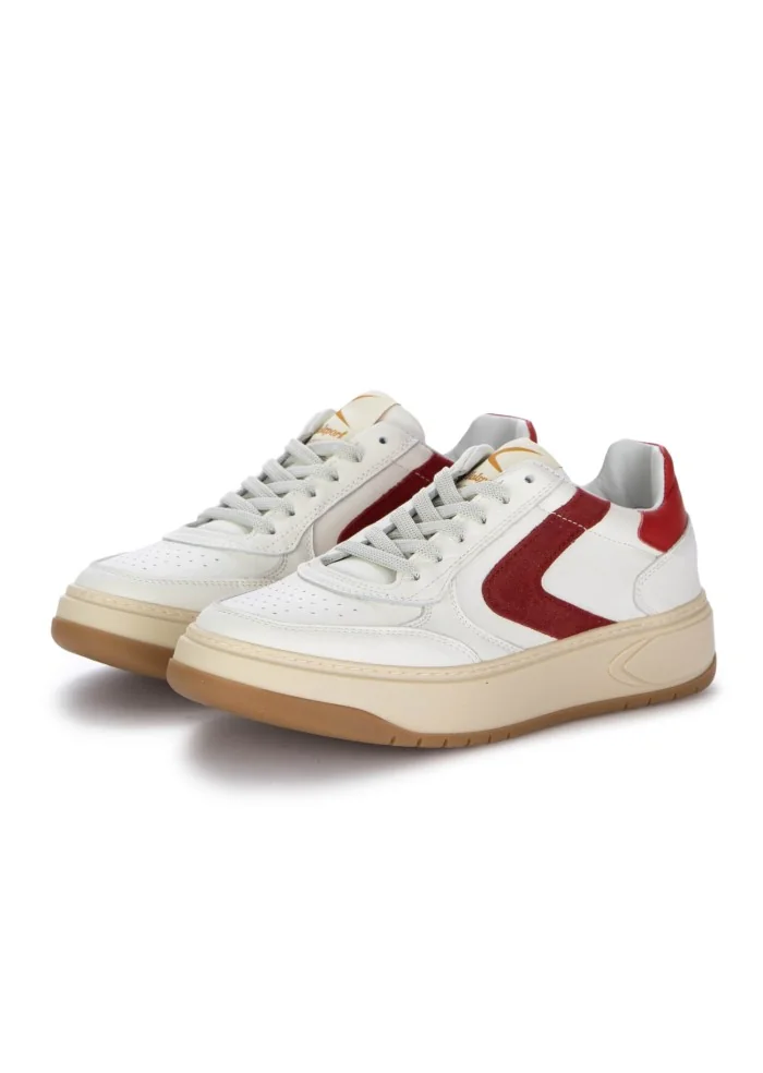 VALSPORT | SNEAKERS HYPE CLASSIC NAPPA BIANCO ROSSO Vendita Calda