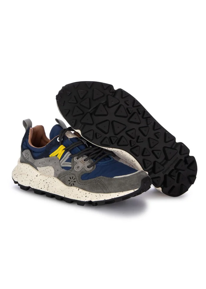 FLOWER MOUNTAIN | SNEAKERS YAMANO 3 GRIGIO BLU Saldi Di Fabbrica