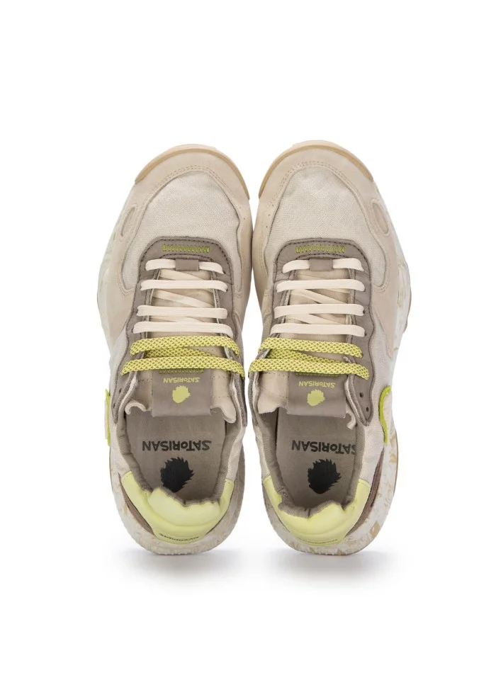 SATORISAN | SNEAKERS CHACRONA BIANCO BEIGE Sconto di tempo limitato