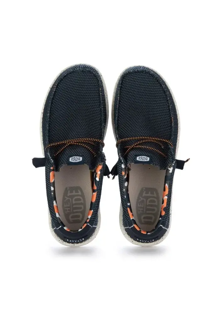 HEY DUDE | SCARPE BASSE WALLY SOX STITCH BLU Offerta speciale
