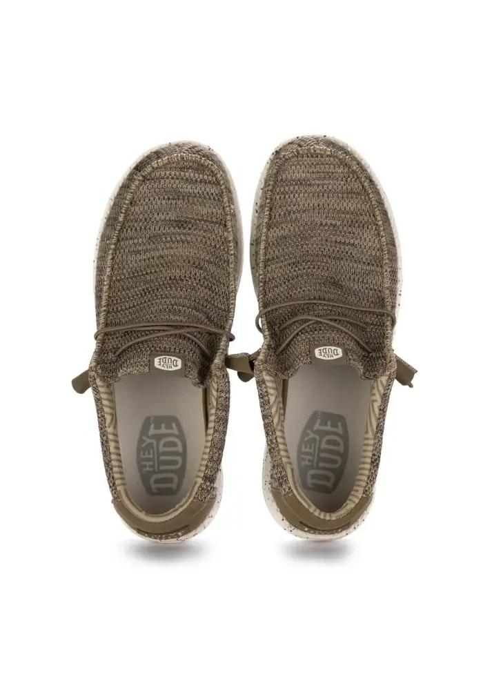 HEY DUDE | SCARPE BASSE WALLY SOX MARRONE Grande vendita