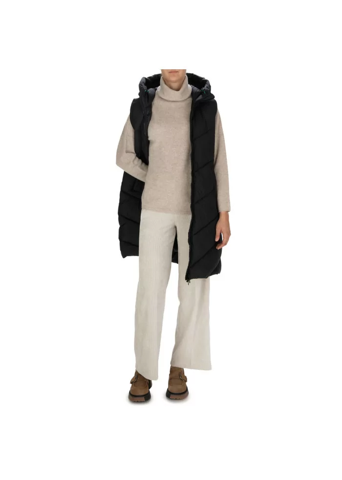 SAVE THE DUCK | GILET PIUMINO RECY17 JUDEE NERO Vendite stagionali