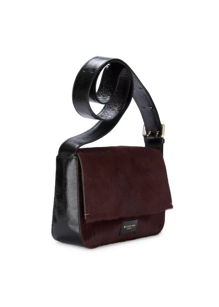 MY BEST BAG | BORSA TRACOLLA SIRMA CAVALLINO BORDEAUX Offerta Pasqua