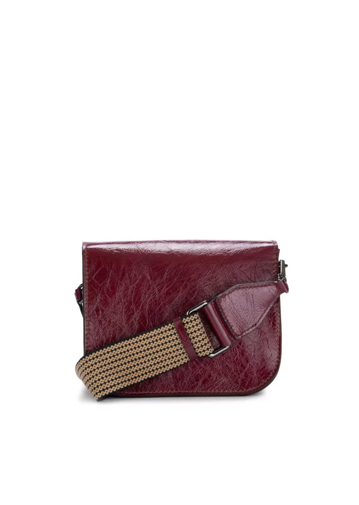 GIANNI CHIARINI | BORSA TRACOLLA TARA NAPLAK BORDEAUX Offerta Giorno del Papà