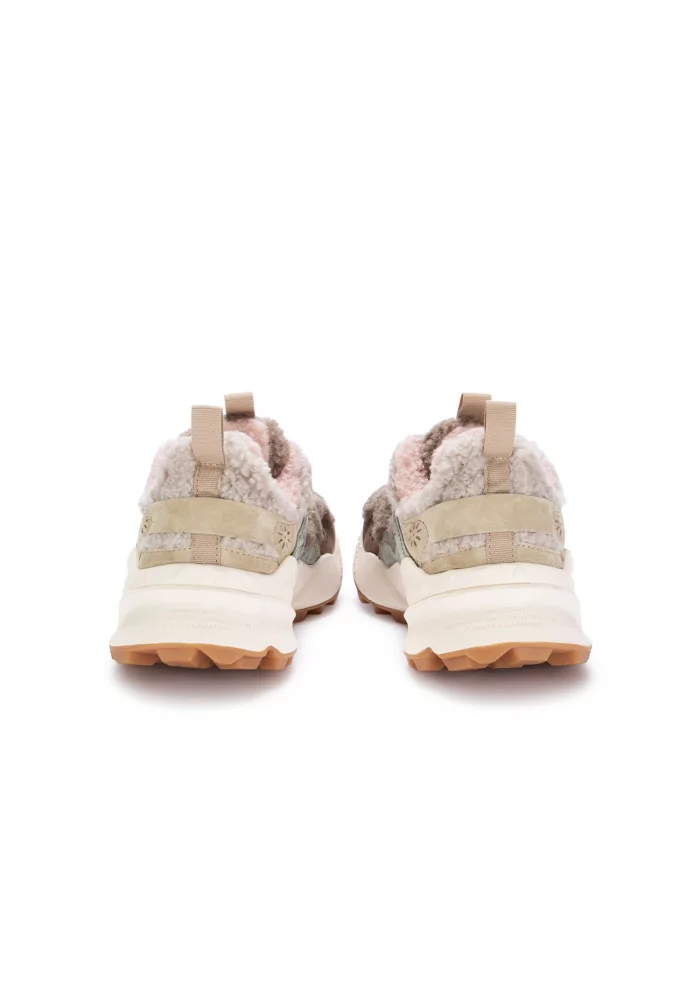 FLOWER MOUNTAIN | SNEAKERS KOTETSU TEDDY MARRONE ROSA Offerta Anniversario