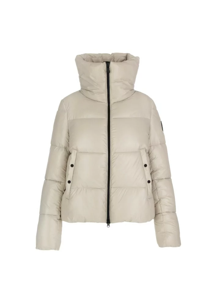 SAVE THE DUCK | PIUMINO BOMBER LUCK19 ISLA BEIGE Latest fashion