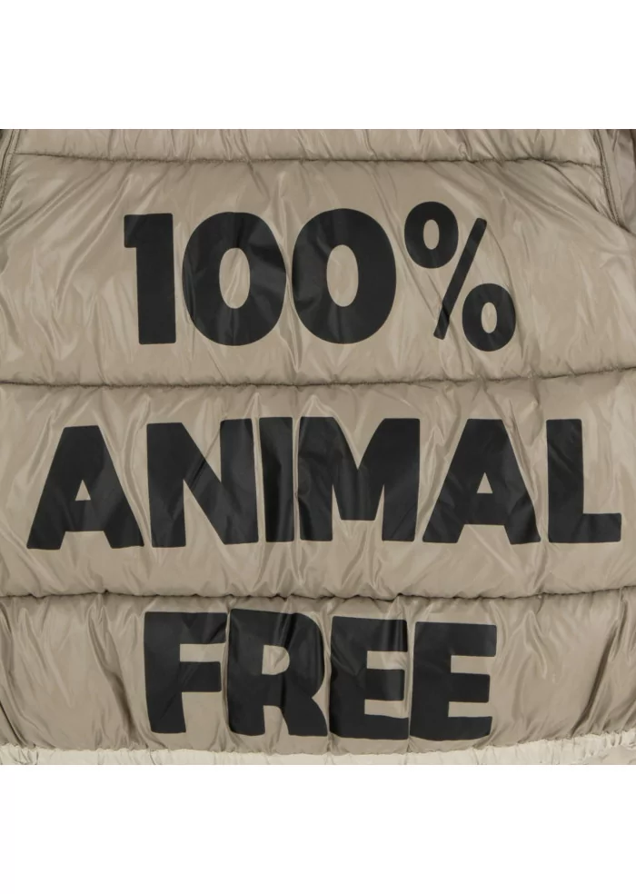 SAVE THE DUCK | PIUMINO BOMBER LUCK19 ISLA BEIGE Latest fashion