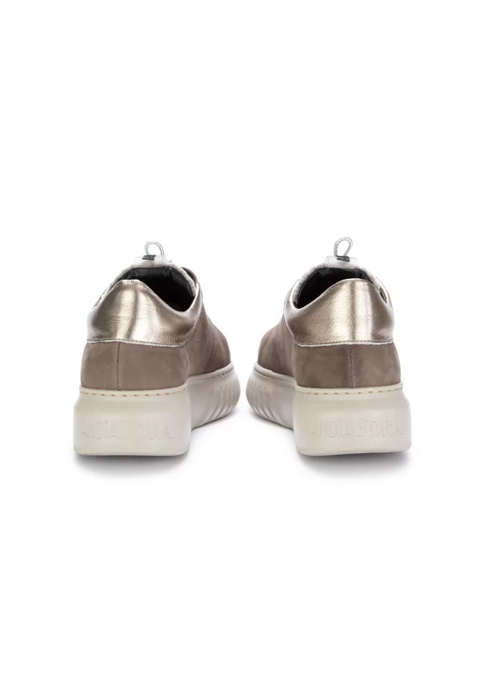 ANDIA FORA | SNEAKERS LIBI PY PELLE NABUK GRIGIO SMOG Sconti VIP