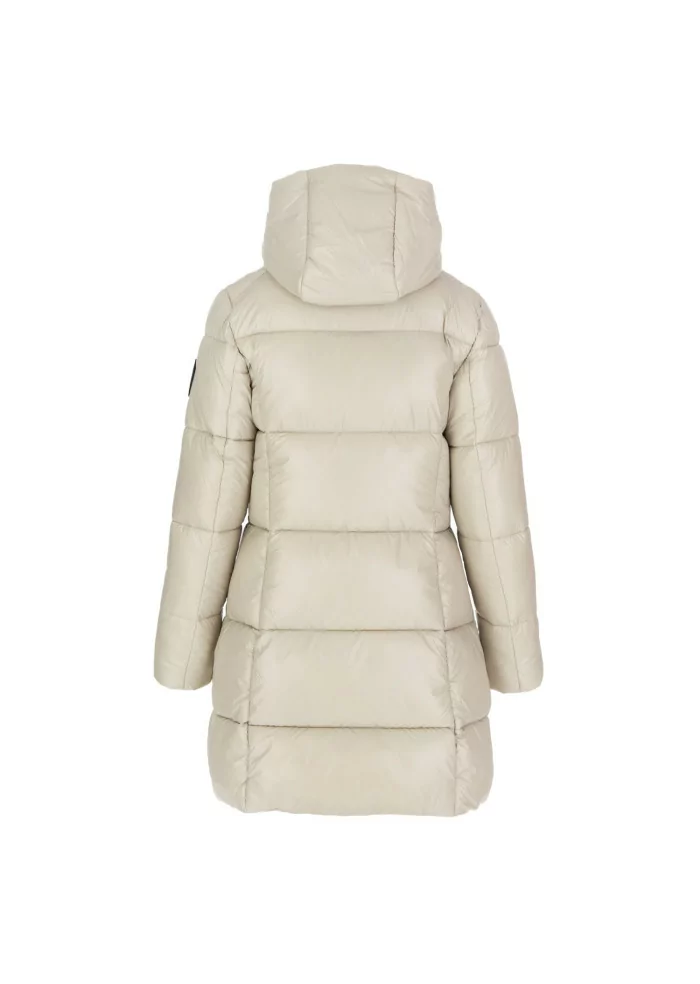 SAVE THE DUCK | PIUMINO LUCK19 INES BEIGE Sostegno trimestrale