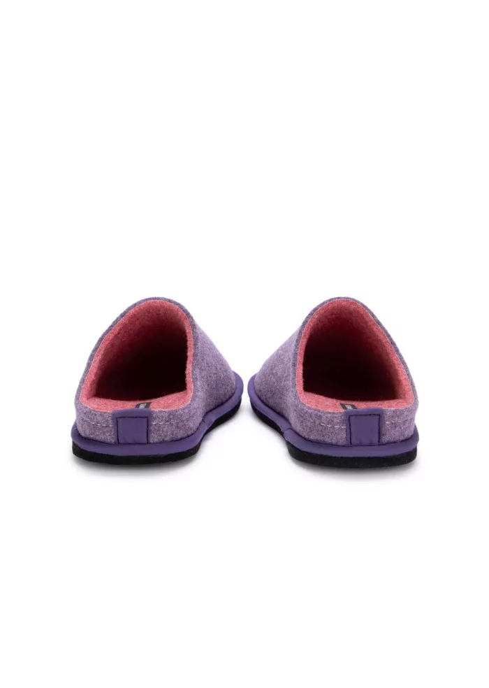 LÖWENWEISS | PANTOFOLE FELTRO DI LANA LILLA ROSA Fino al 55% di sconto