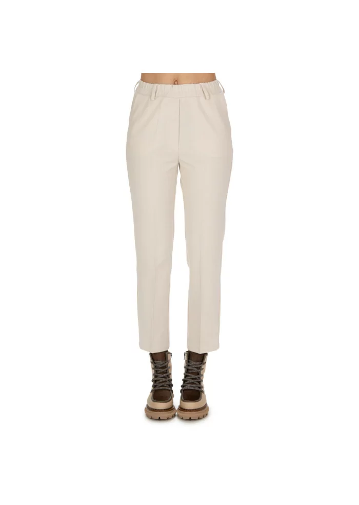 KARTIKA | PANTALONI JOGGING BIANCO PANNA In vendita