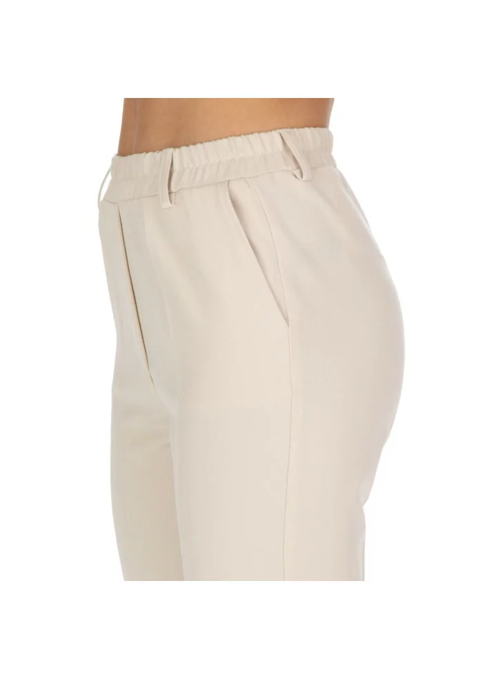 KARTIKA | PANTALONI JOGGING BIANCO PANNA In vendita