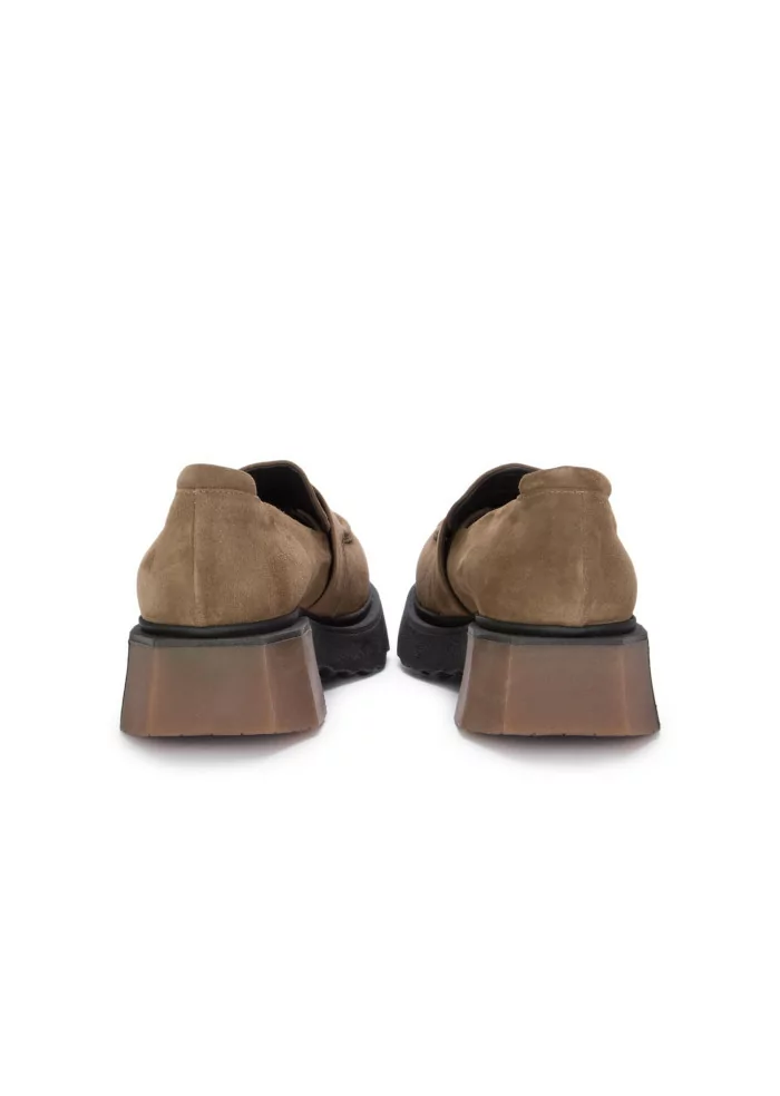 VICOLO 8 | MOCASSINI CHUNKY CAMOSCIO MARRONE Sconti questo mese