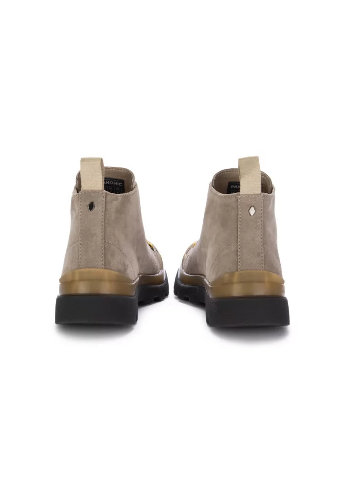 PANCHIC | STIVALETTI ALLACCIATI CAMOSCIO GRIGIO CHIARO 2025
