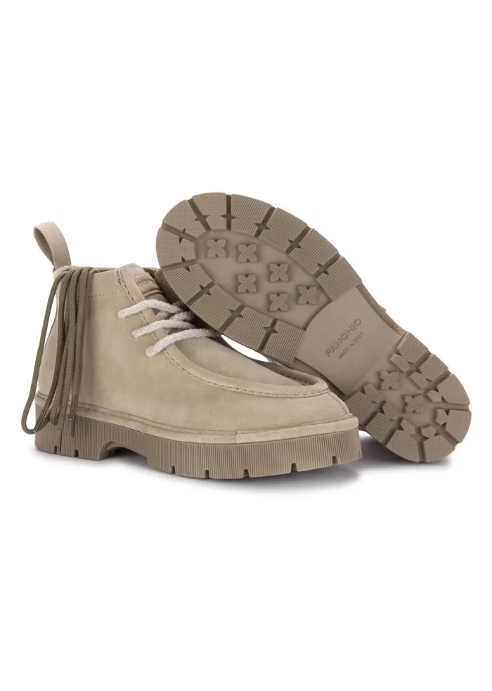 PANCHIC | STIVALETTI CAMOSCIO TAUPE Qualità