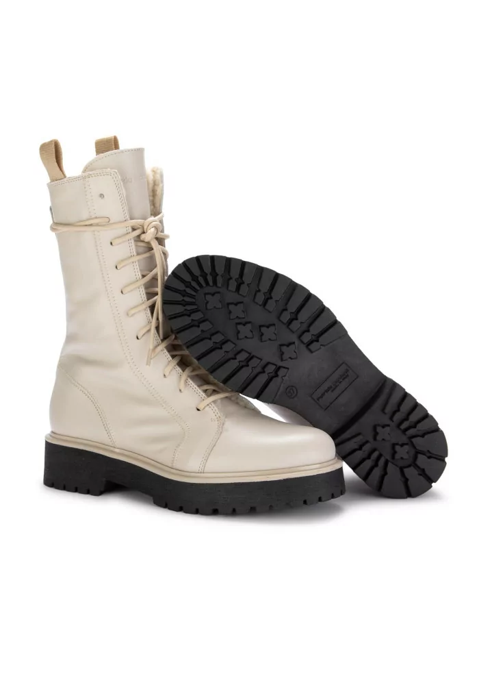 PATRIZIA BONFANTI | STIVALETTI SCORPIO FUR BIANCO PANNA Pezzi Unici