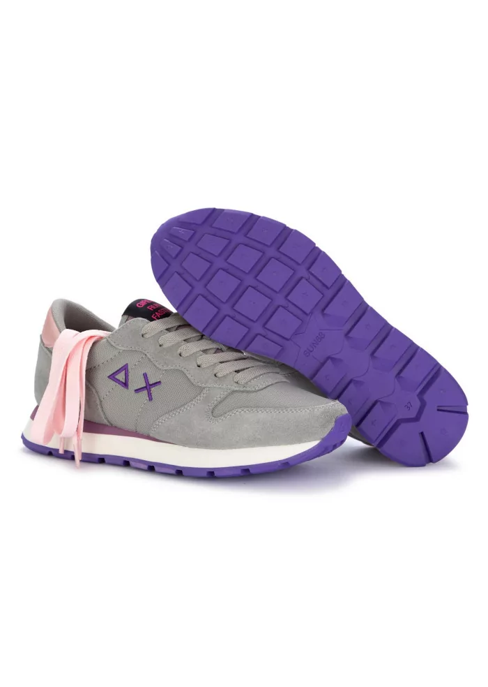 SUN68 | SNEAKERS ALLY SOLID NYLON GRIGIO Prezzo Ridotto