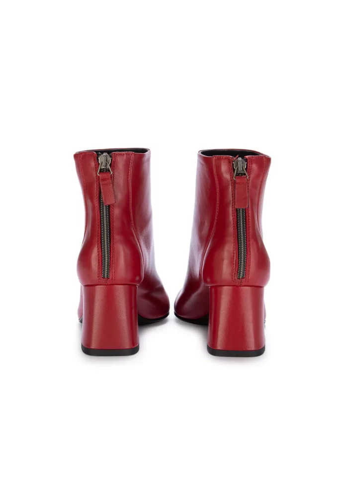 MA+DE 94 | STIVALETTI TACCO NAPPA ROSSO Presa