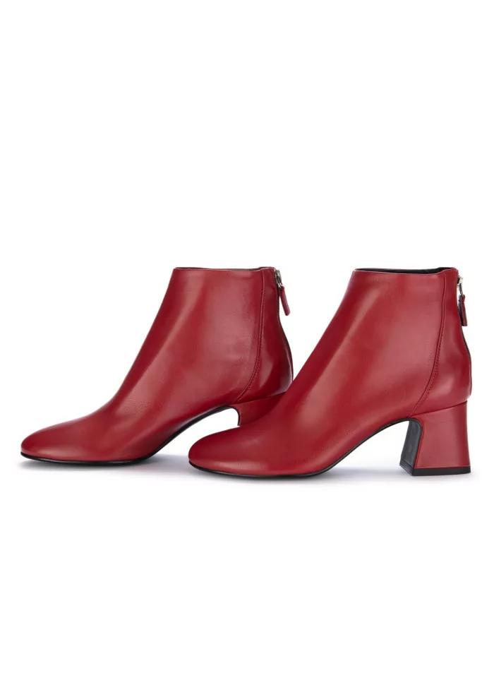 MA+DE 94 | STIVALETTI TACCO NAPPA ROSSO Presa