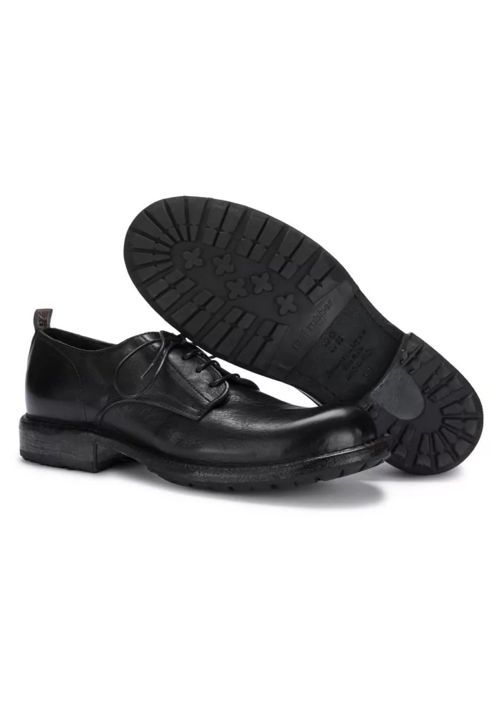 MOMA | SCARPE ALLACCIATE PELLE CUSNA NERO Sconto